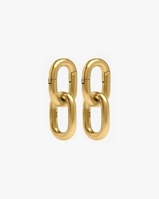 Galen Chain Hangers-Clicker Hangers- Gold - 2-Link - Ask & Embla