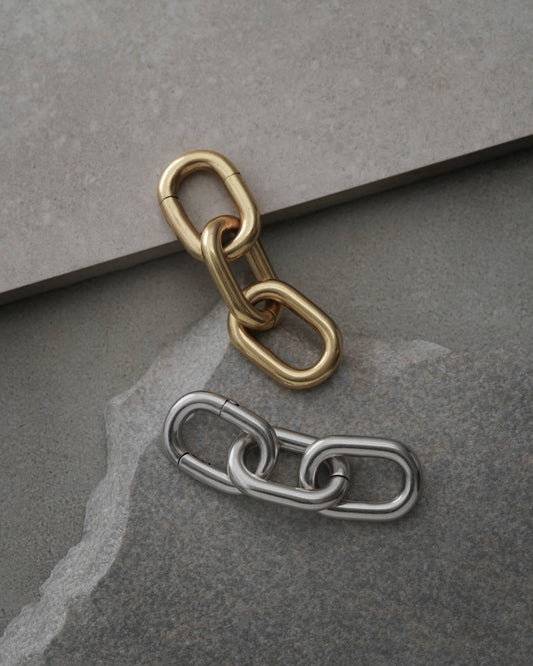 Galen Chain Hangers-Clicker Hangers- Gold - 2-Link - Ask & Embla