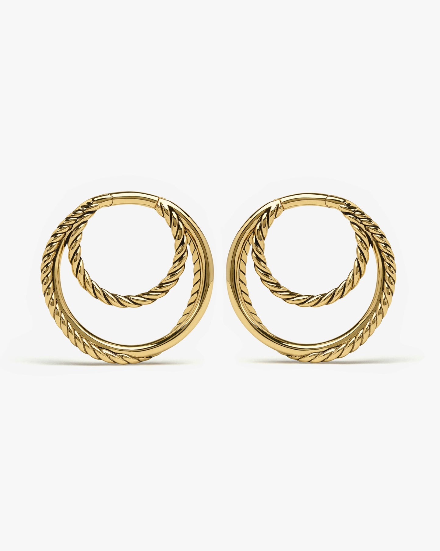 Essa Hoop Hangers-Clicker Hangers- Gold - - Ask & Embla