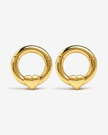 Harrow Heart Hangers-Clicker Hangers- Gold - - Ask & Embla