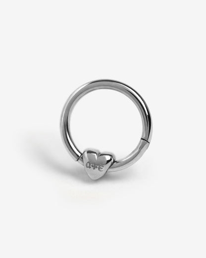 Harrow Heart Clicker-Clickers- 1.2mm (16g) - 8mm - Ask & Embla