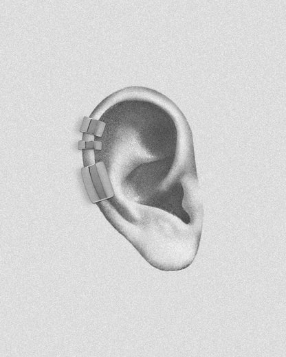 Siege Ear Cuffs Set-Ear Cuff- Silver - - Ask & Embla