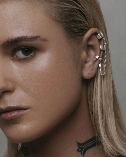 Siege Ear Cuffs Set-Ear Cuff- Silver - - Ask & Embla
