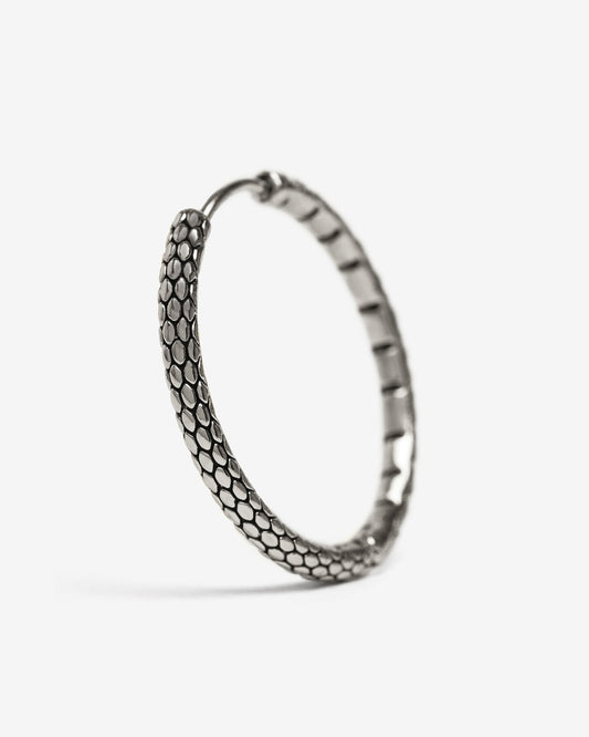 Serpent Hoop Earrings - Earrings - Ask and Embla