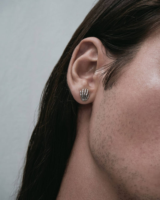 Reaper Stud Earrings-Ear Studs- Gold - - Ask & Embla