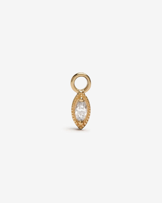 Aera Eye Charm (14K Gold) - Piercing Charms - Ask and Embla