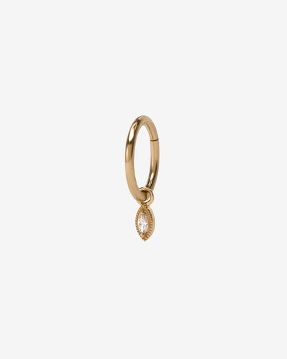 Aera Eye Charm (14K Gold) - Piercing Charms - Ask and Embla