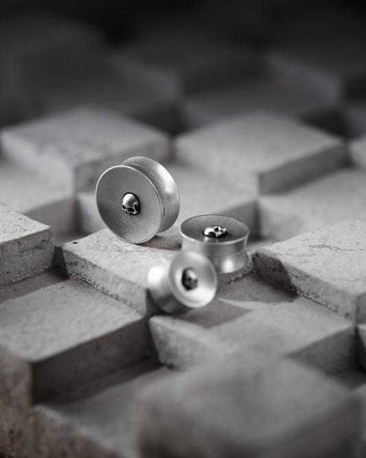 Cardinal Plugs-Plugs- Silver - 8mm (0g) - Ask & Embla