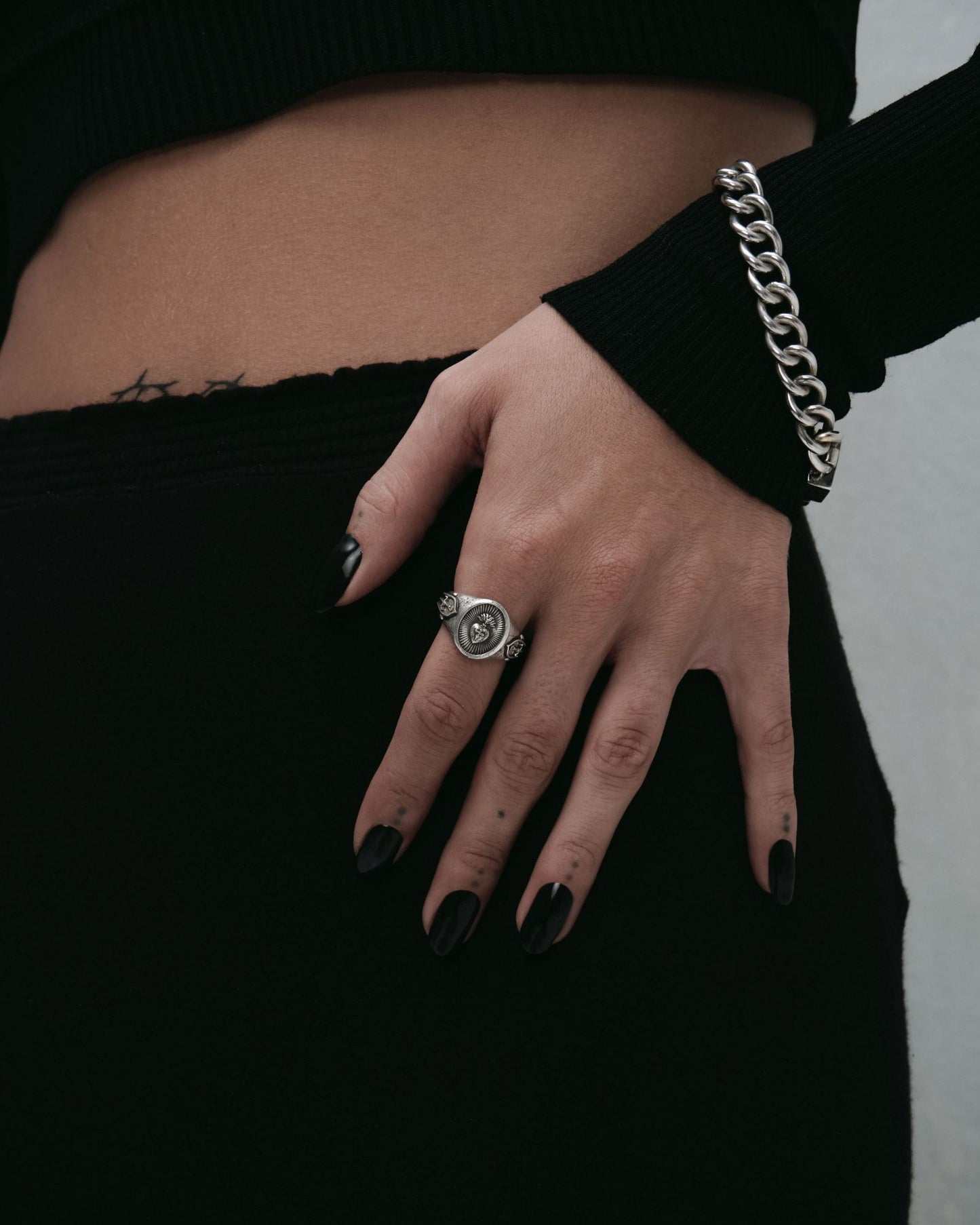 The Sacrament Ring-Rings- US5 - Silver - Ask & Embla