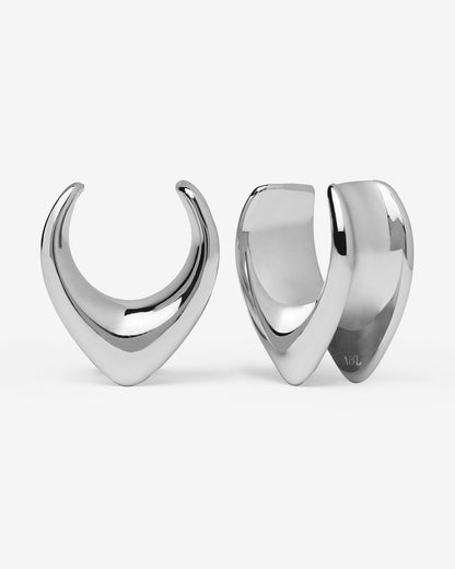 Volta Saddle Hangers-Saddle Hangers- 8mm (0g) - Silver - Ask & Embla