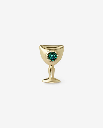 Grail Threadless End (14K Gold)-Threadless Ends- Gold - - Ask & Embla