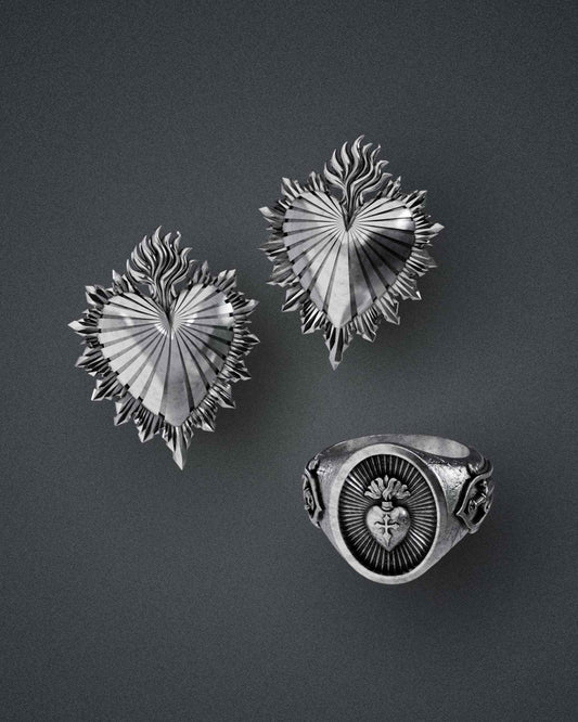 Sacred Sacraments Set-Rings- - - Ask & Embla